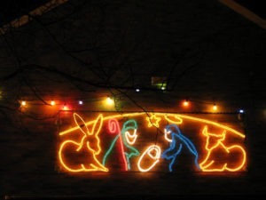 Nativity scene by Evelyn Simak Nativity scene (Evelyn Simak) / CC BY-SA 2.0