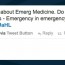 A career in Emergency Medicine part 2 (b)